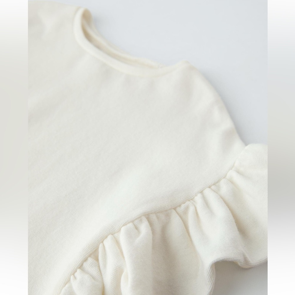 ZARA RUFFLED TOP - Picture 3 of 10